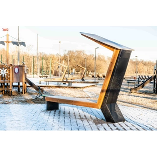 Скамейка 'Квант' с usb зарядкой