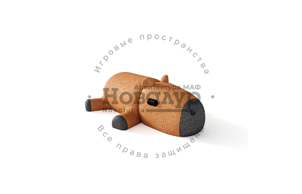 Фигура из геопластики 'Капибара'