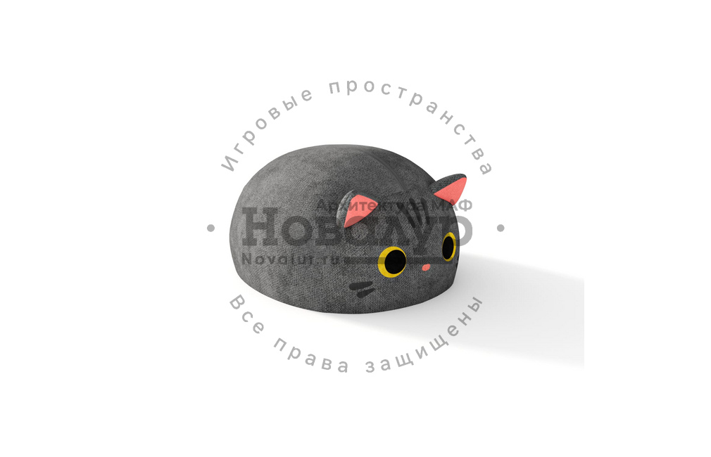 Фигура из геопластики 'Кот'