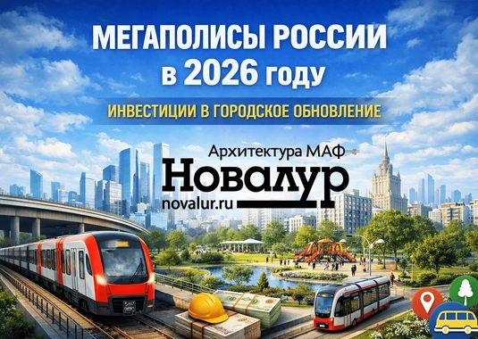 Сотни миллиардов на обновление: российские мегаполисы перестраиваются в 2026 году