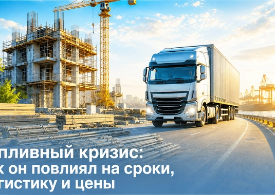 Как топливный кризис повлиял на строительство и логистику