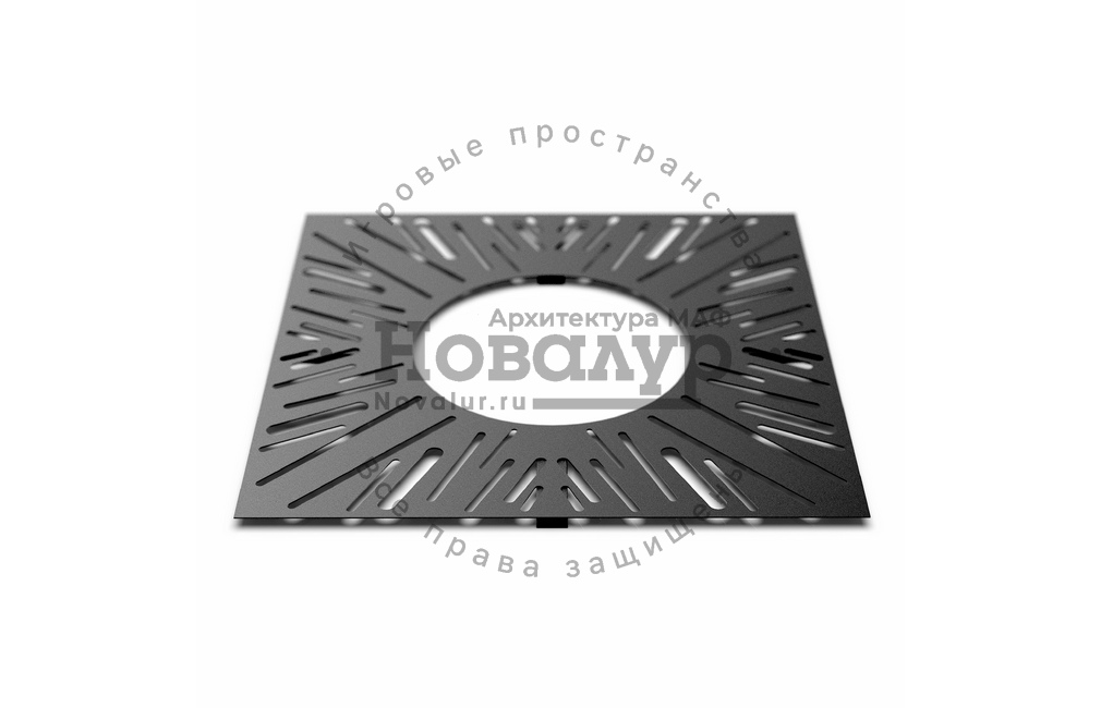 Приствольная решетка из стали 'Феникс'