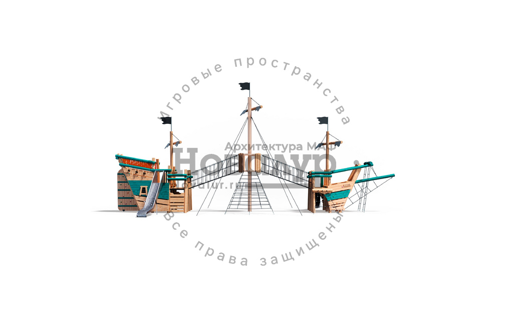 Игровая площадка 'Корабль исследователя'