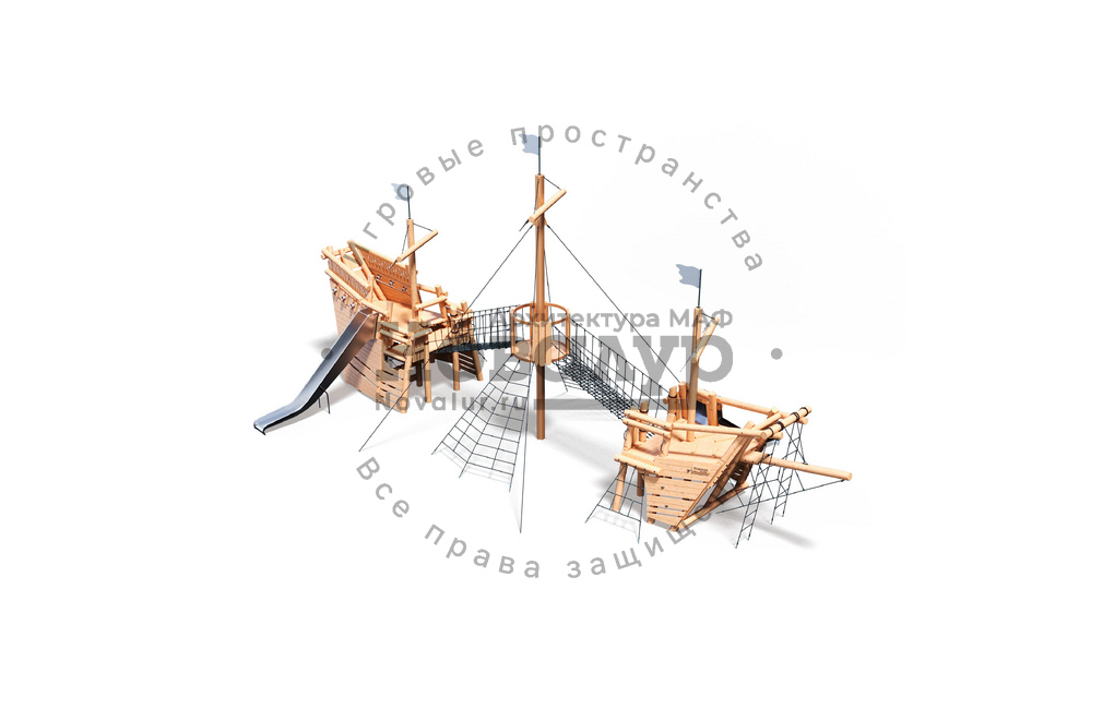 Игровая площадка 'Корабль исследователя'
