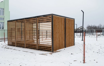 Белгородская обл., Корочанский район территория школы
