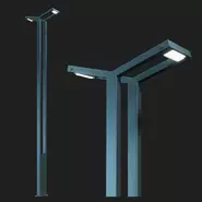 Парковый светильник VRG GALAXY 1x2
