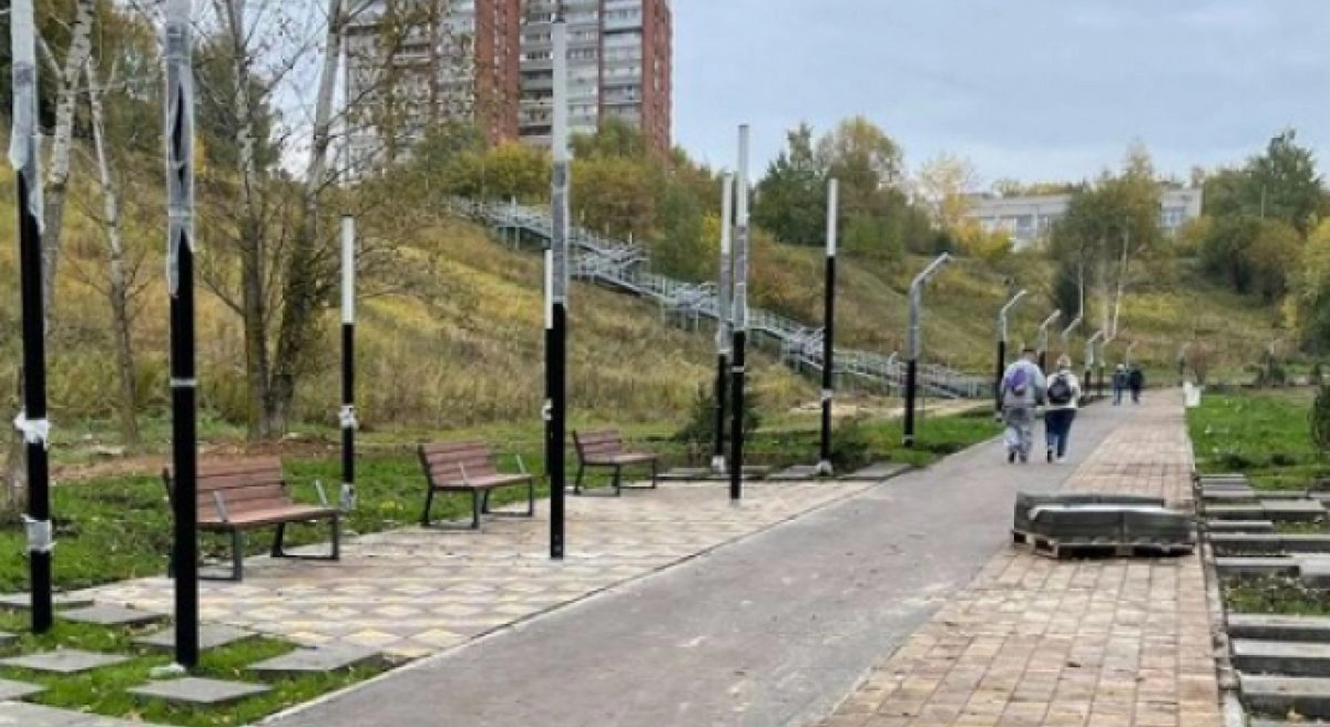 Благоустройство парка