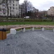 Скамейка бетонная 'Форт арка 4000'