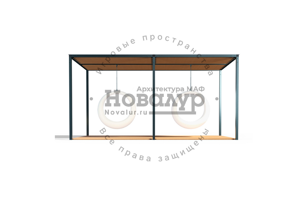 Парковые качели 'Giardino двойные'