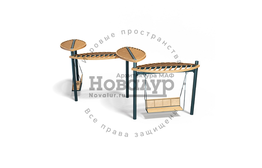 Парковые качели 'Оазис'