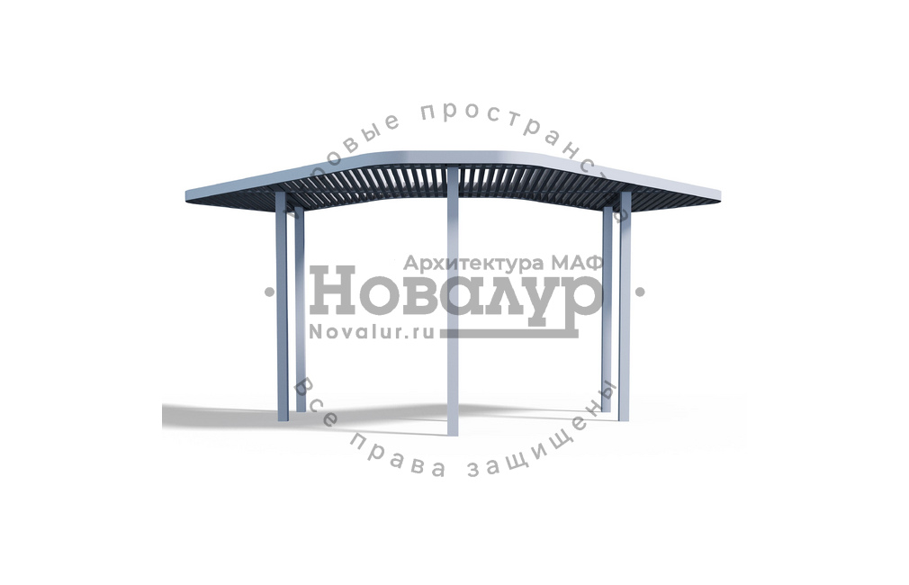 Навес парковый 'Дубай-4'