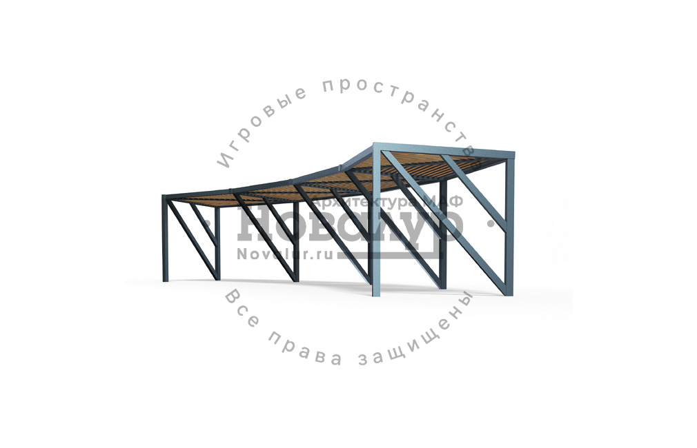 Навес парковый 'Галерея 1'