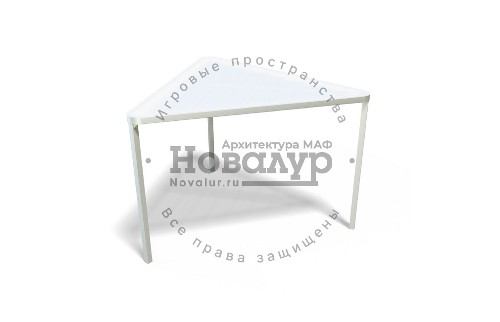 Парковый навес «Бриз Дельта» с подсветкой