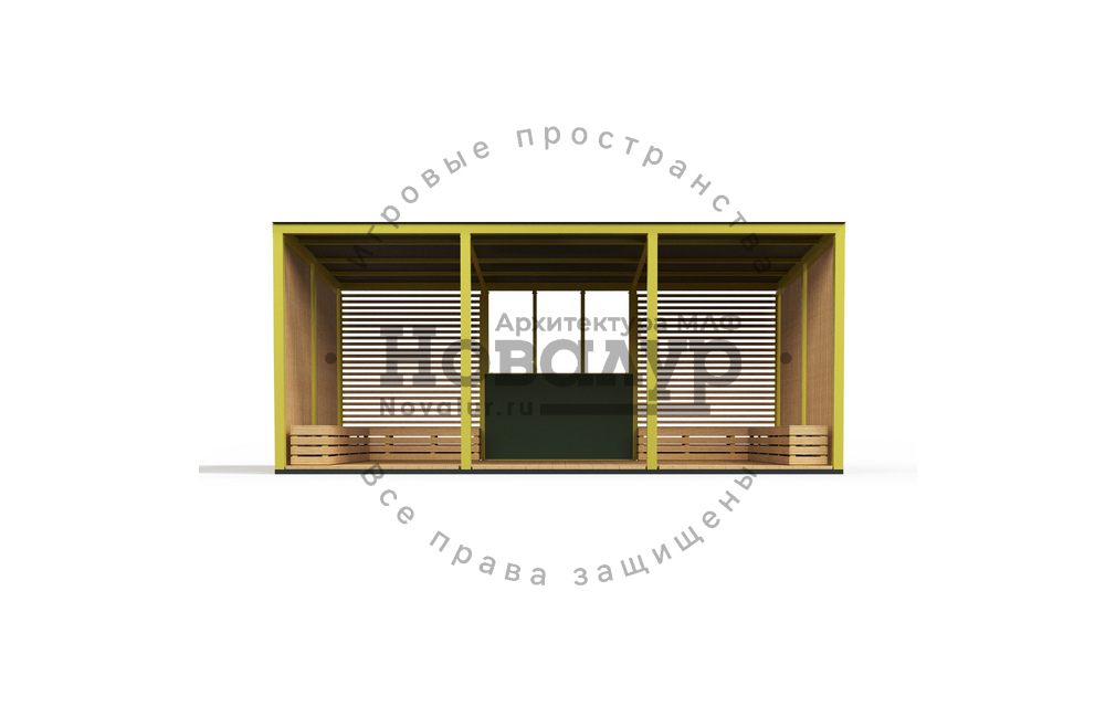 Веранда для детского сада 'Солнце'