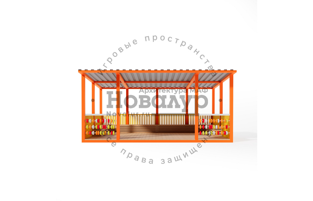 Веранда для детского сада 'Оранж'