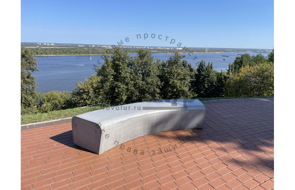 Скамейка бетонная 'Ирида-1'