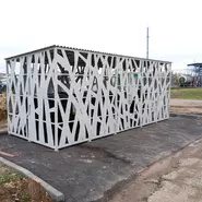 Контейнерная площадка 'Панель' на 2 контейнера
