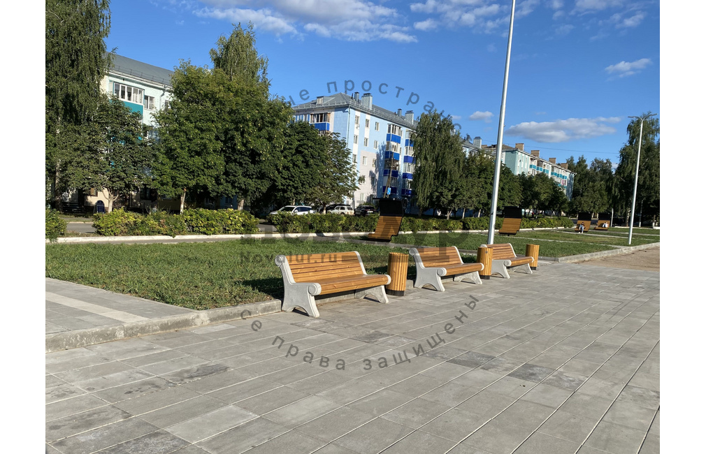 Скамейка бетонная 'Париж 1800'