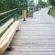 Скамейка металлическая 'Природа 3'