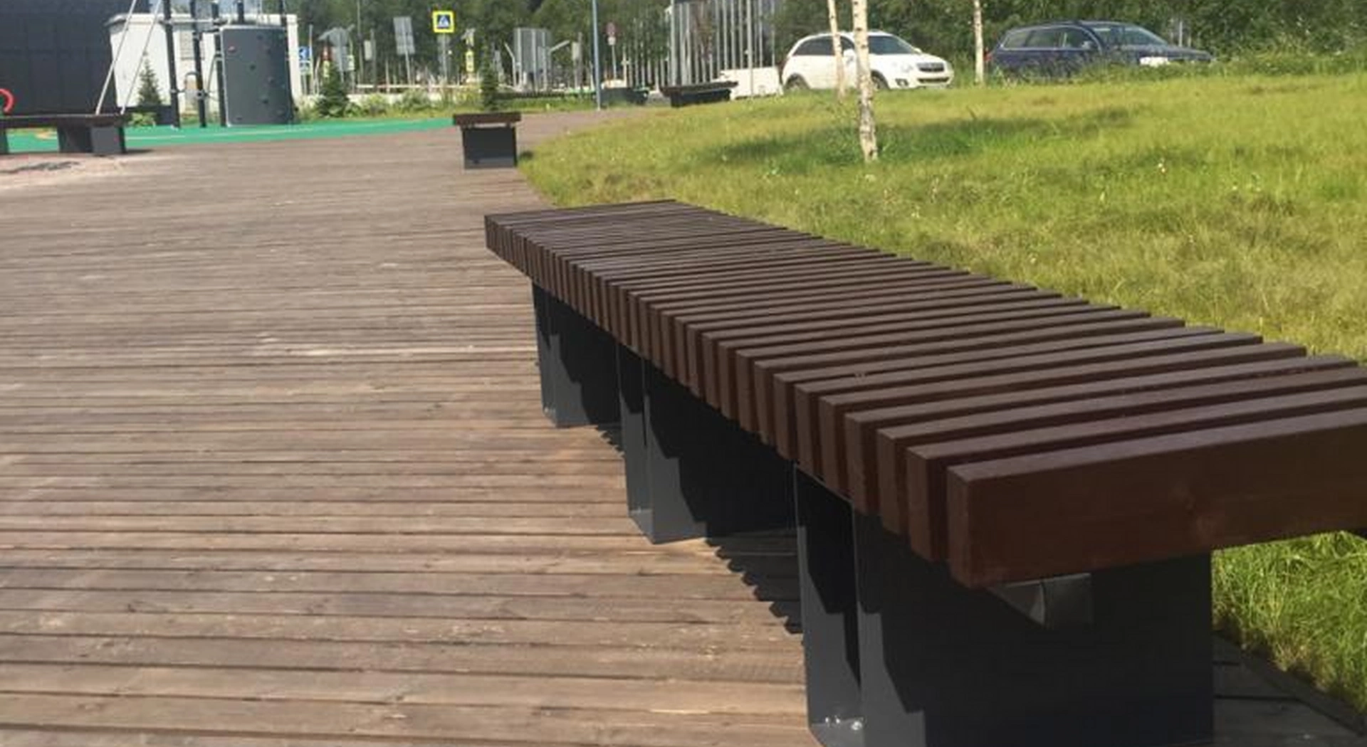 Благоустройство в Сколково