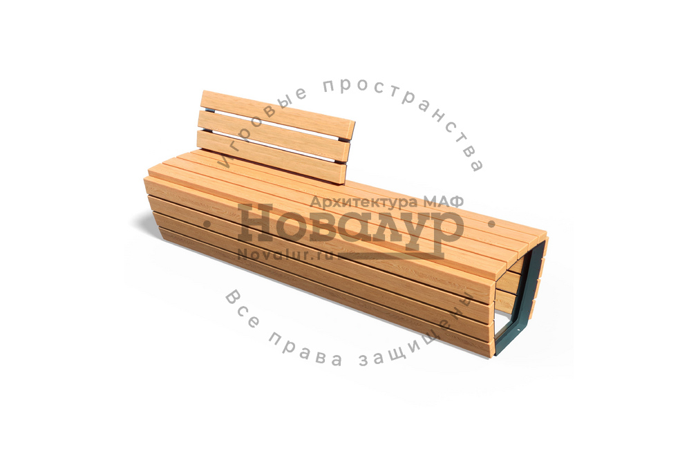 Скамейка стальная 'Ракурс 4'