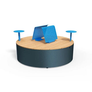 Скамейка 'Урбан 1' с 2 спинками