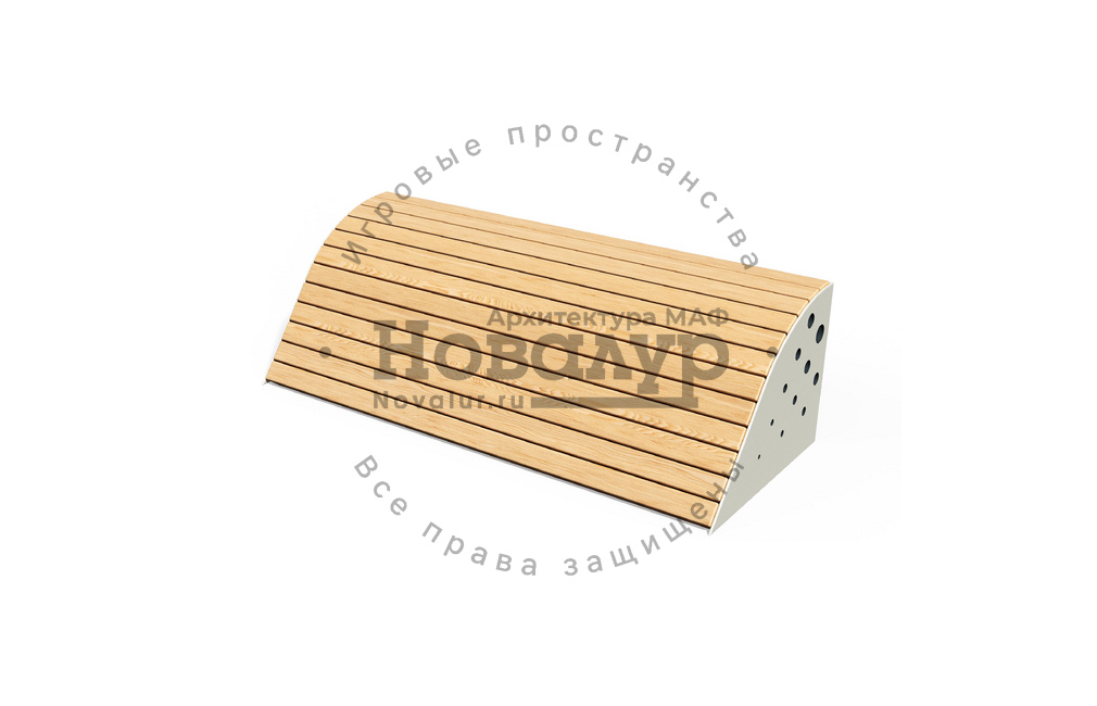 Скамейка 'Серия точка' модуль 3