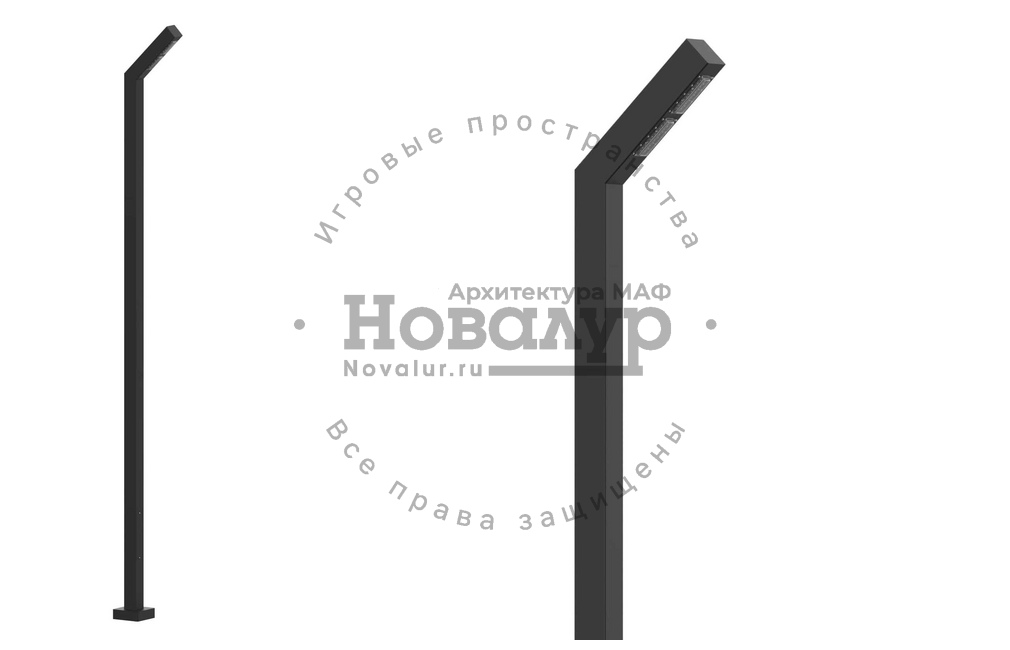 Садово-парковый светильник VRG TECHNO 2-45
