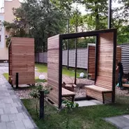 Навес парковый 'Земля'