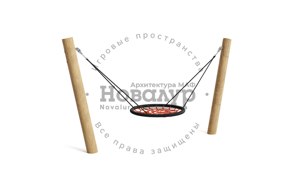 Игровая площадка 'Качели Гнездо'