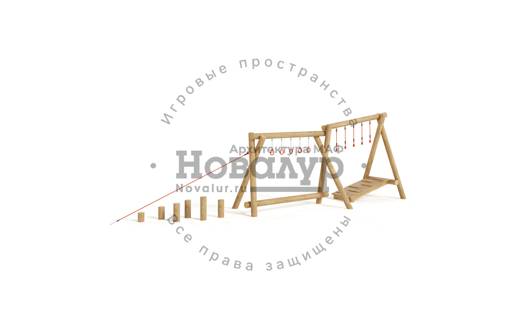 Игровая площадка 'Модуль Лиана'
