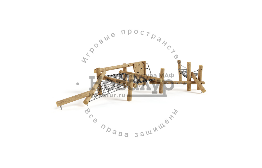 Игровая площадка 'Полоса препятствий (Тип 1)'