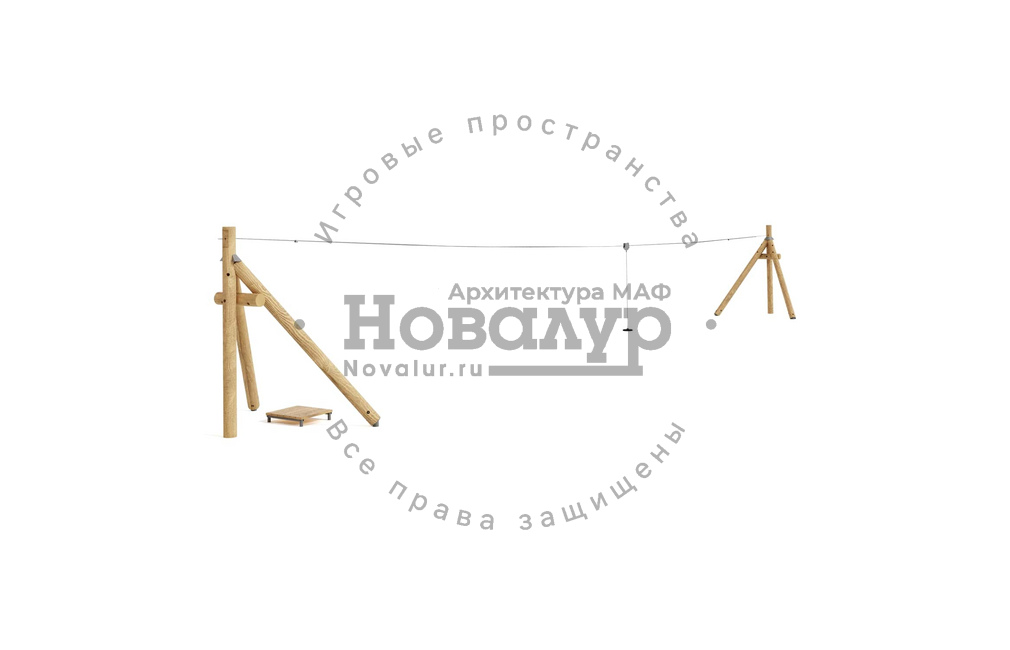 Игровая площадка 'Тарзанка'