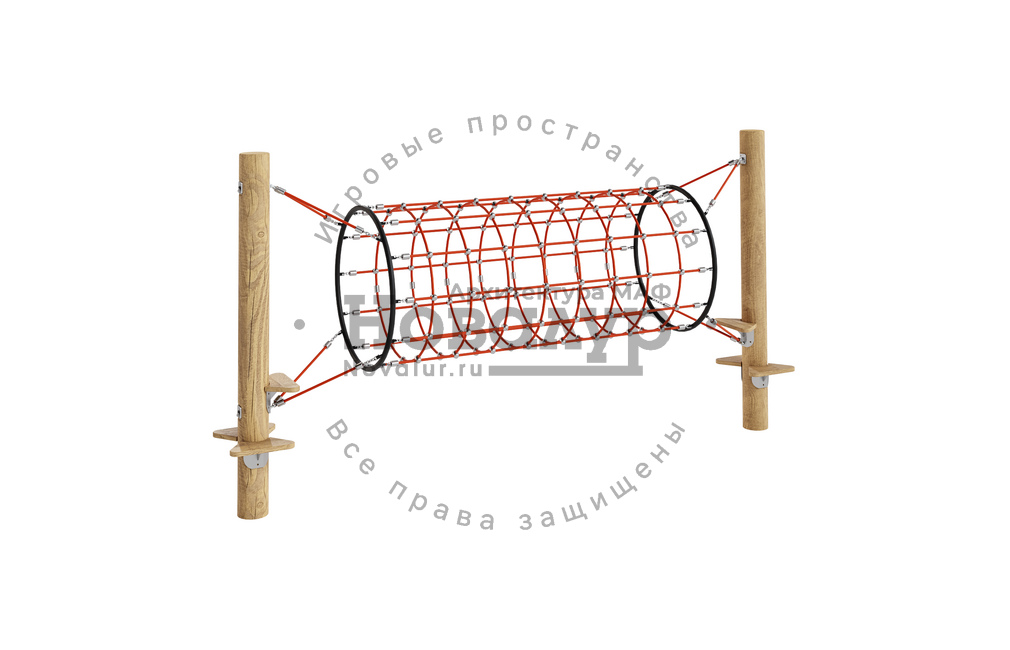 Игровая площадка 'Канатный комплекс'