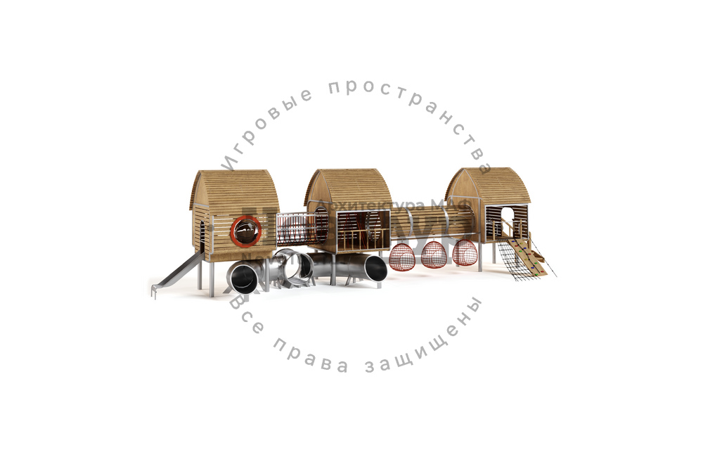 Игровая площадка 'Паровозик'