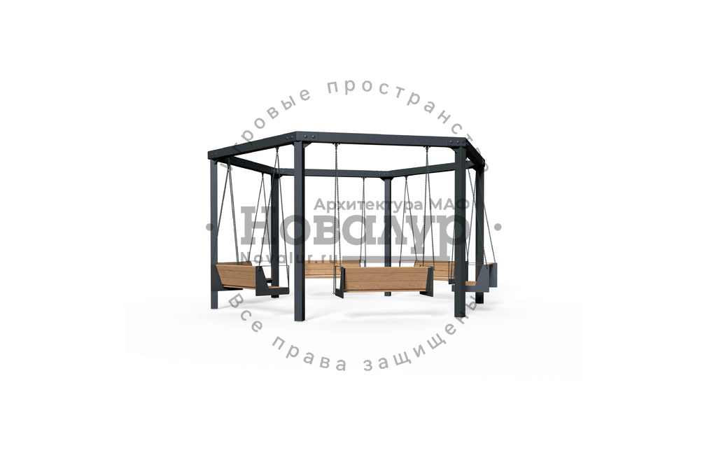 Парковые качели 'Очаг'