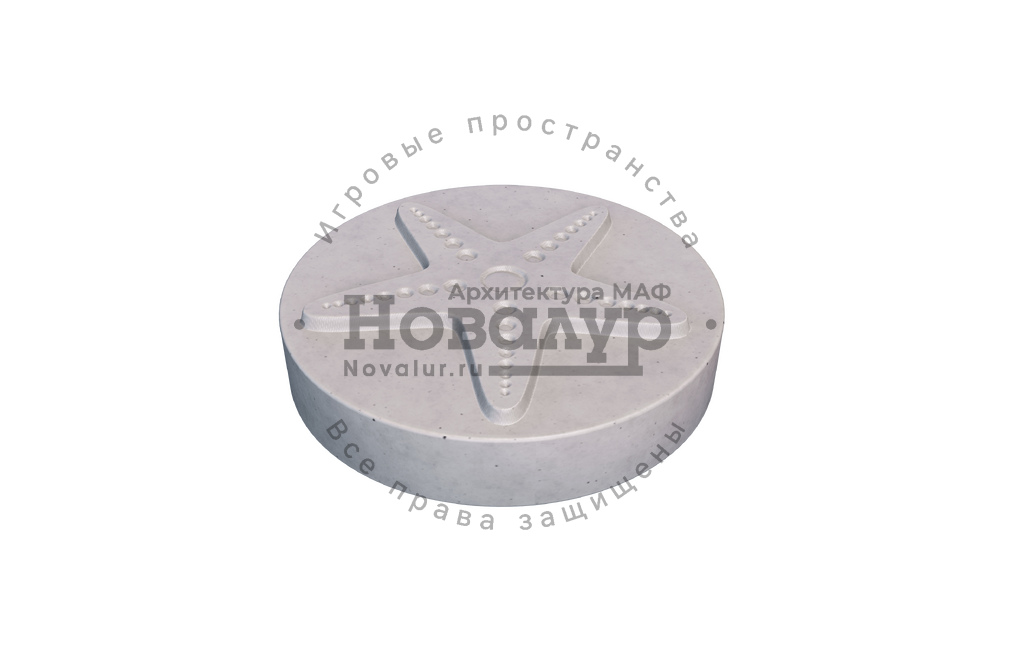 Бетонная скульптура для песочниц «Морская звезда»
