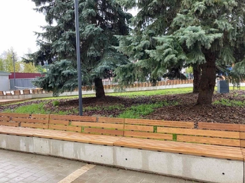 Установка МАФов на Литературном перекрёстке в г. Арзамас