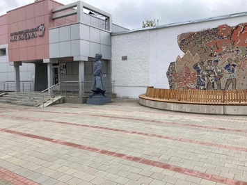 Установка МАФов на Литературном перекрёстке в г. Арзамас