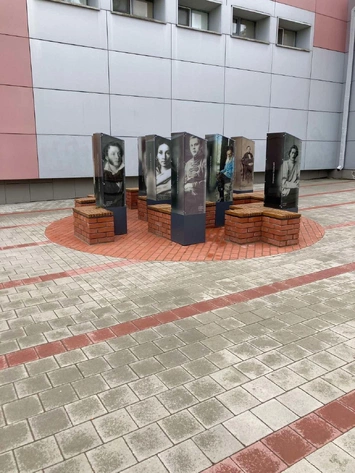 Установка МАФов на Литературном перекрёстке в г. Арзамас