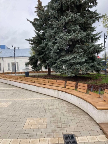 Установка МАФов на Литературном перекрёстке в г. Арзамас