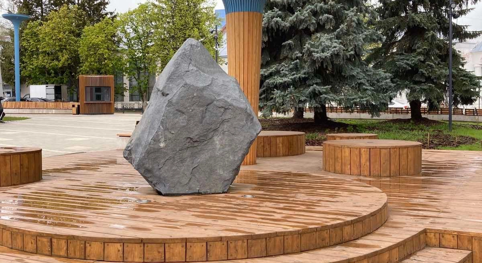 Установка МАФов на Литературном перекрёстке в г. Арзамас