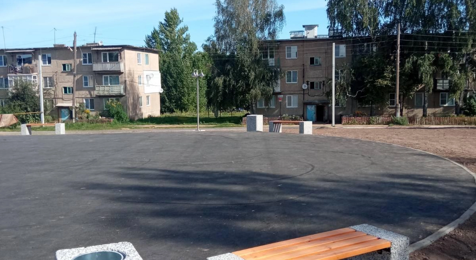 Благоустройство сквера в Дальнем Константинове в Нижегородской области