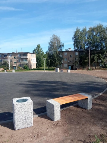 Благоустройство сквера в Дальнем Константинове в Нижегородской области