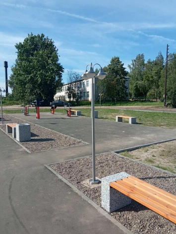 Благоустройство сквера в Дальнем Константинове в Нижегородской области