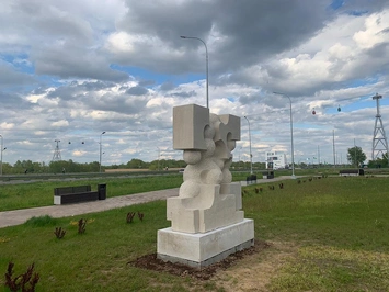 Установка МАФов рядом с Нижегородским трамплином