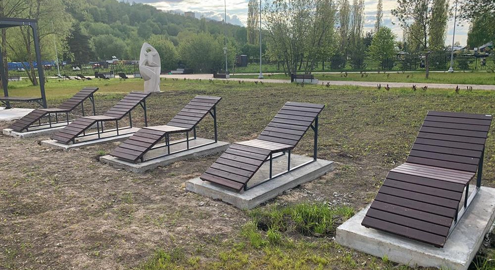 Установка МАФов рядом с Нижегородским трамплином