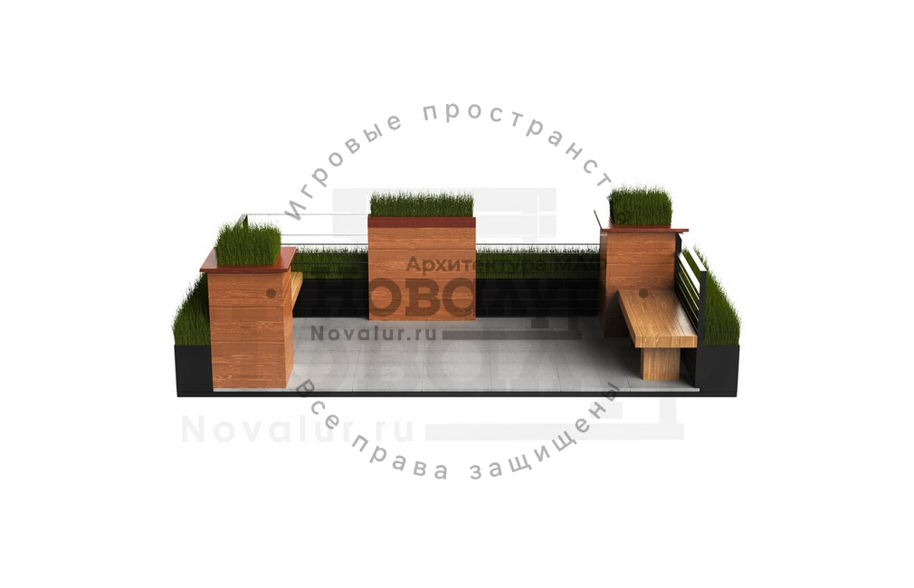 Парклет 'Оранжерея'