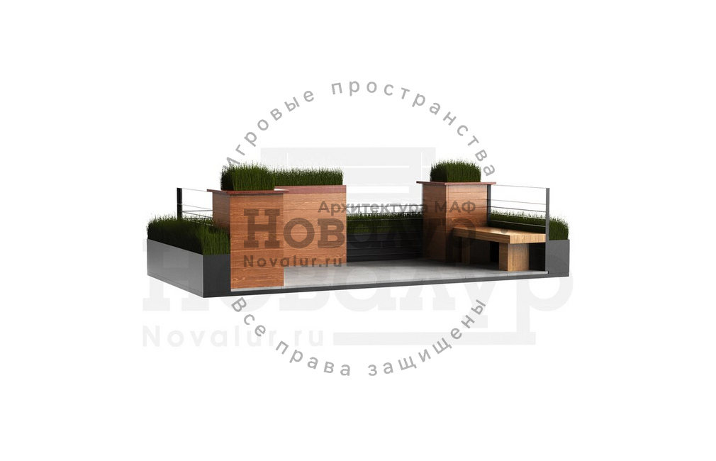 Парклет 'Оранжерея'