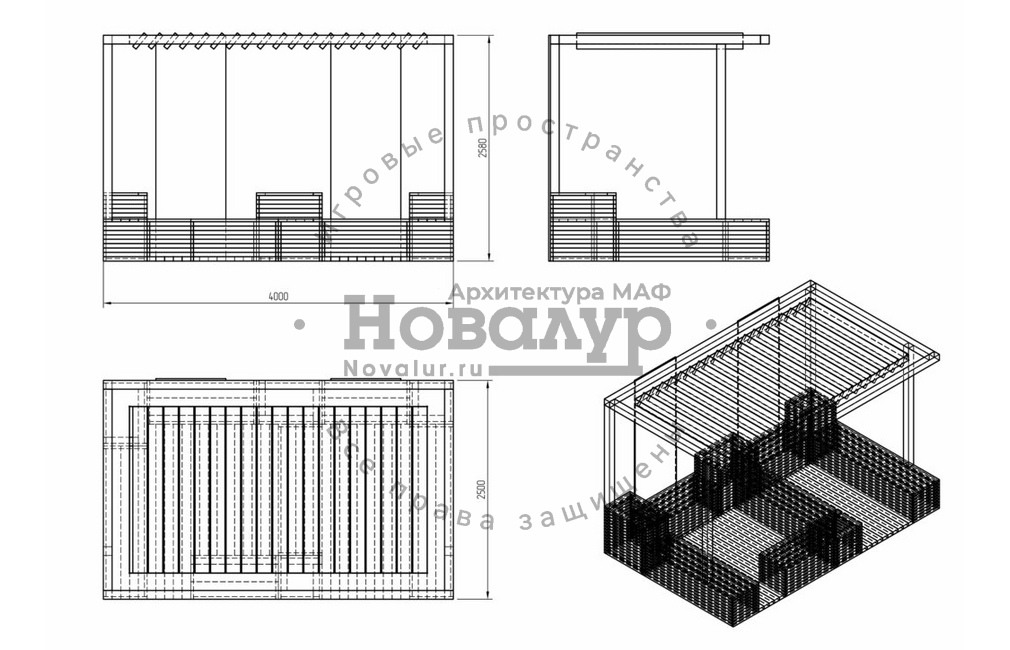 Парклет 'Днепр'